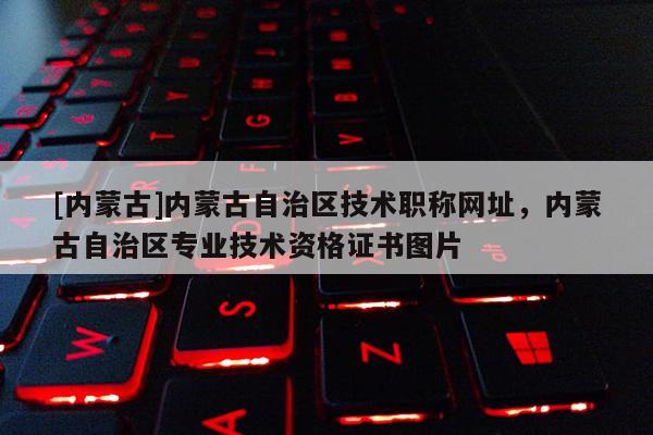 [内蒙古]内蒙古自治区技术职称网址，内蒙古自治区专业技术资格证书图片